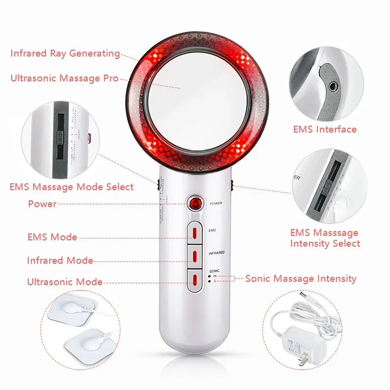 3 in 1 Ultrasonic Body Slimming Device