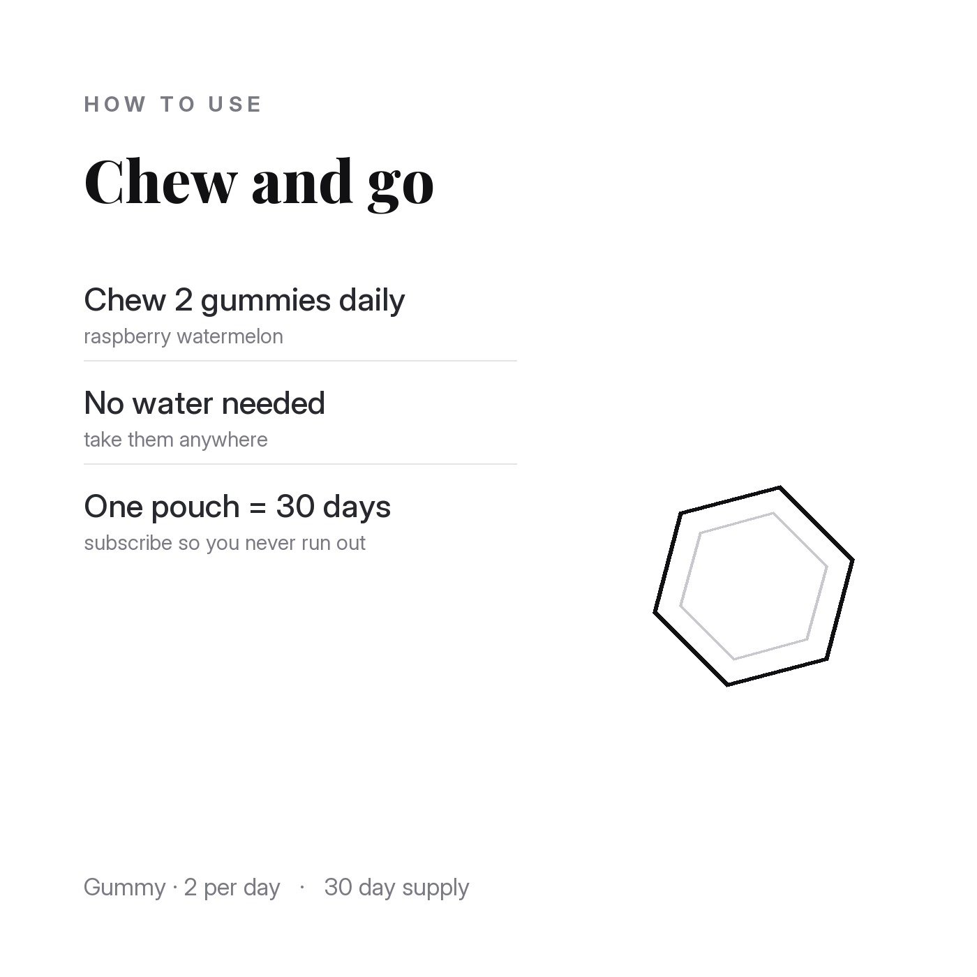 Shilajit + Ashwagandha Gummies, how to use